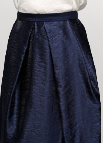 Темно-синяя кэжуал однотонная юбка & Other Stories миди