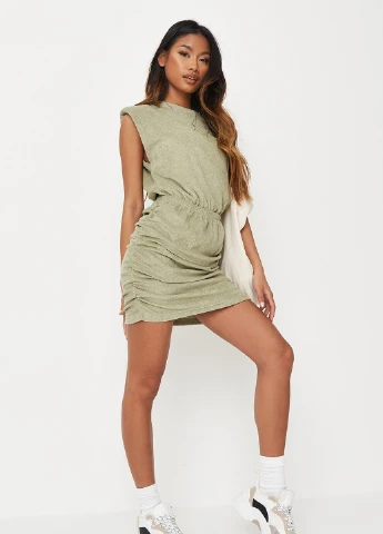 Оливкова (хакі) сукня Missguided