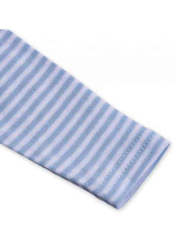 Блакитний демісезонний костюм десткий велюровий блакитний c капюшоном (ep6206.nb) Luvena Fortuna