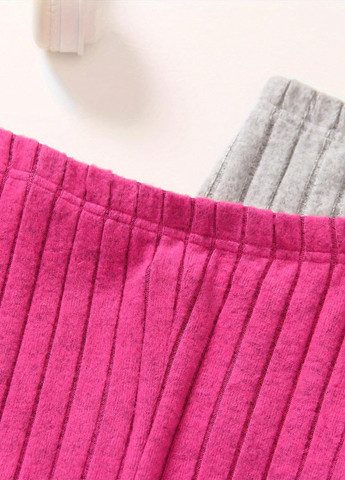 Комбинированные демисезонные леггинсы (3 шт.) SHEIN