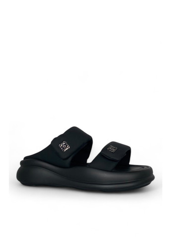 Черные шлепанцы ALLSY