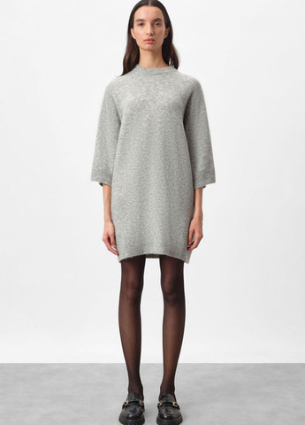 Серое кэжуал платье платье-свитер Drykorn меланжевое