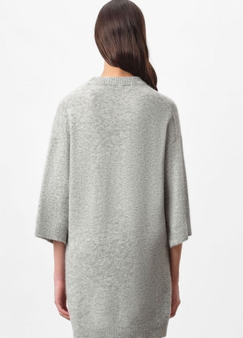 Серое кэжуал платье платье-свитер Drykorn меланжевое