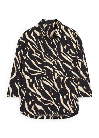 Чёрная блуза C&A