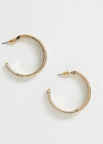 Сережки кільця з морським мотивом Liars & Lovers S19 золотисті Asos (228702215)