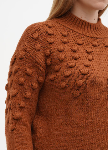 Коричневий демісезонний светр Sassofono Club