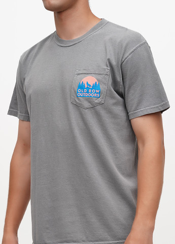 Серая футболка Comfort Colors