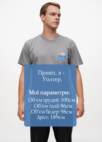 Серая футболка Comfort Colors