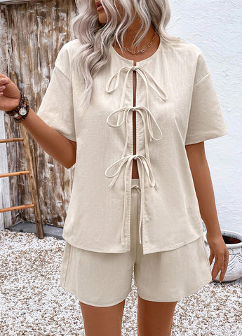 Костюм (рубашка, шорты) SHEIN (346168382)