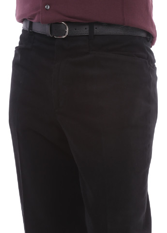 Черные кэжуал демисезонные прямые брюки Seventy