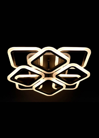 Люстра стельова LED з пультом A2400 / 4 + 4S-RGB-bk Чорний 11х50х50 см. Handmade (234538272)