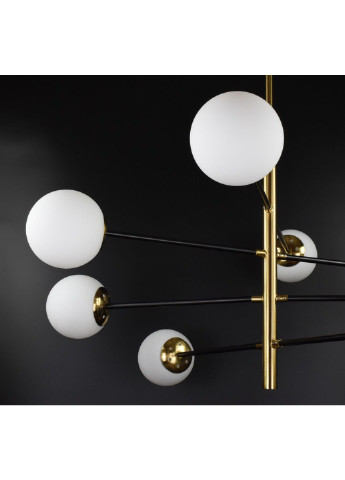 Люстра потолочная на 8 лампочек AOC8/8-gd Бронза 50х95х95 см. Sunnysky (253528149)