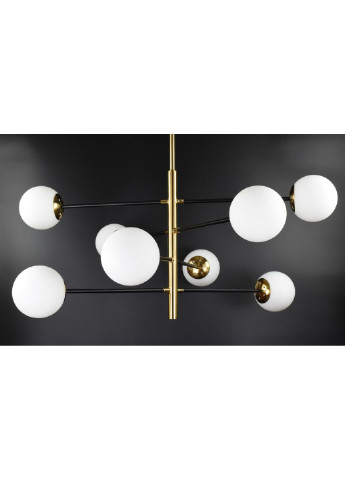 Люстра потолочная на 8 лампочек AOC8/8-gd Бронза 50х95х95 см. Sunnysky (253528149)