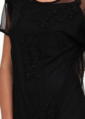 Черное кэжуал платье Pinko однотонное