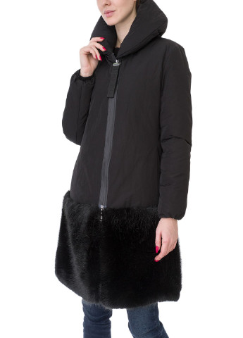 Чорна зимня куртка Emporio Armani