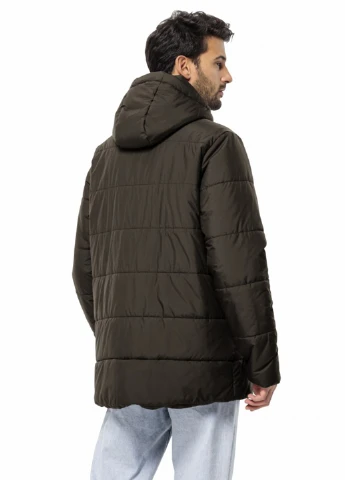 Темно-коричнева зимня куртка Jack Wolfskin