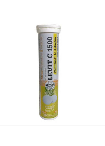 Вітамін C для спорту Levit C 1500 20 Tabs Lemon Olimp Sport Nutrition (254514279)