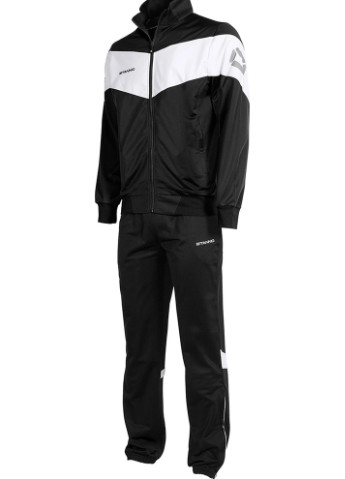 Чорно-білий демісезонний спортивний костюм Let's Shop