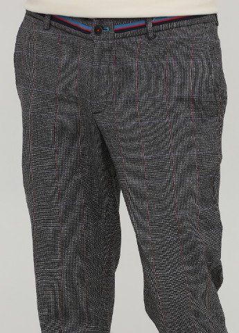 Серые кэжуал демисезонные прямые брюки El Ganso