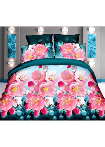Комплект постельного белья от украинского производителя Polycotton Двуспальный 90930 Moda (253658700)