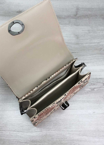 Сумка жіноча крос боді екошкіра (wel-T5301) Бежева WeLassie (253982500)