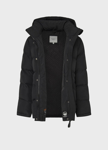 Чорна зимня куртка Pepe Jeans