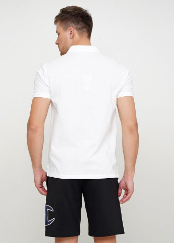 Белая футболка-поло для мужчин Champion в полоску