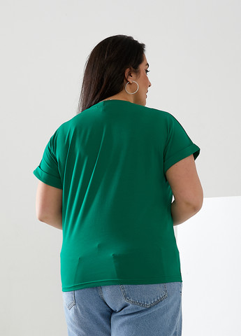 Зеленая летняя футболка Elfberg