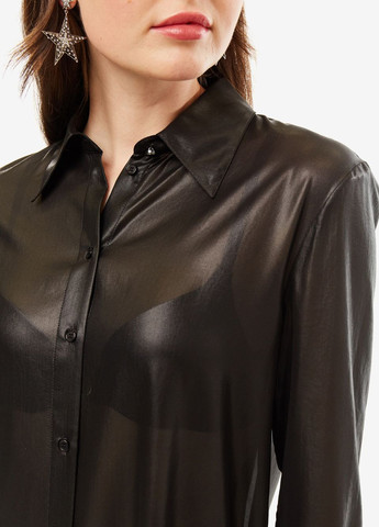 Чорна демісезонна блуза Pinko
