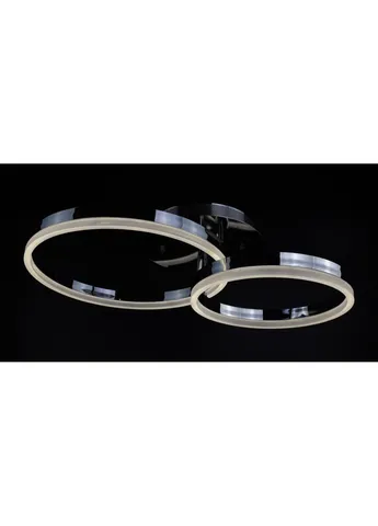 Люстра стельова LED з пультом A8008/2-ch Хром 10х40х62 див. Sunnysky (253628341)