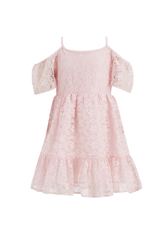 Светло-розовое платье DeFacto (214568605)