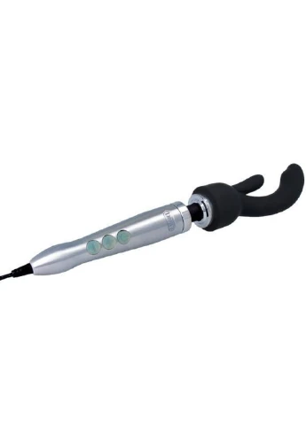 Насадка для вибромассажера Doxy Number 3 - Rabbit Massager в виде вибратора-кролика Nexus (254734291)