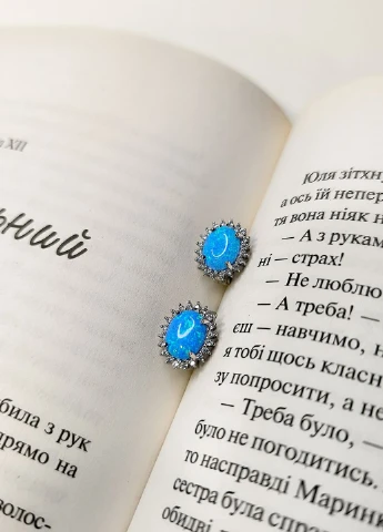 Сережки Silver Flame (317284617)