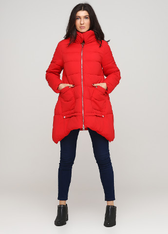 Красная зимняя куртка Bolnyss