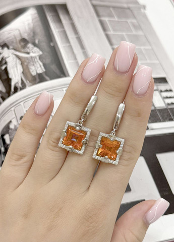 Сережки Silver Flame (301047953)