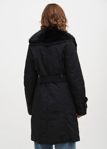 Чорна демісезонна куртка Vera Pelle