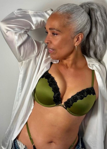 Зелений демісезонний комплект (бюстгальтер, трусики) Victoria's Secret