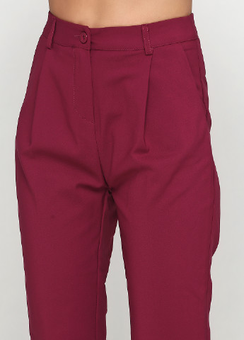 Фиолетовые кэжуал демисезонные зауженные брюки Artigli