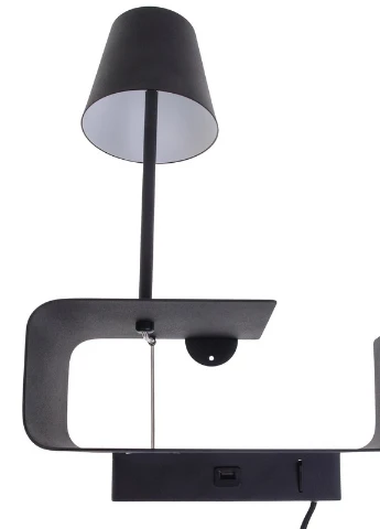 Бра-полиця настінна накладна LED BL-574W/6W BK Brille (253894256)