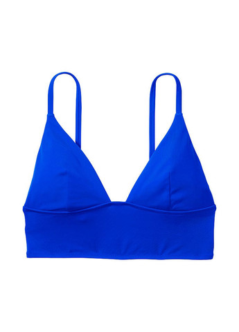 Синий летний купальник (лиф, трусы) раздельный Victoria's Secret