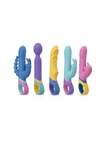 Вібратор кролик з ротацією та анальним стимулятором Vice - Double Vibrator PMV20 (251954279)