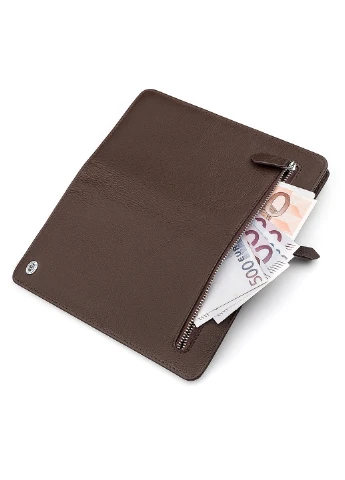 Чоловічий шкіряний гаманець 10х20х3,5 см st leather (252129537)