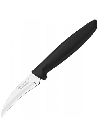 Кухонный нож Plenus для чистви овощей 76 мм Black (23419/103) Tramontina (254073958)