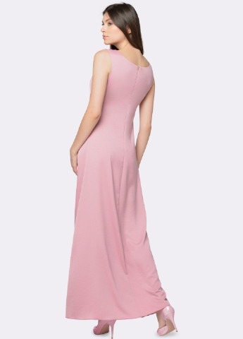 Рожева коктейльна сукня Cat Orange однотонна