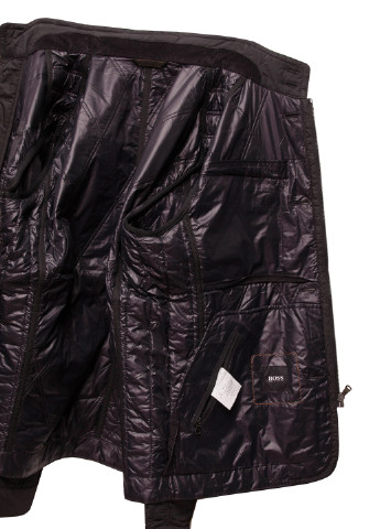 Черная демисезонная куртка Hugo Boss