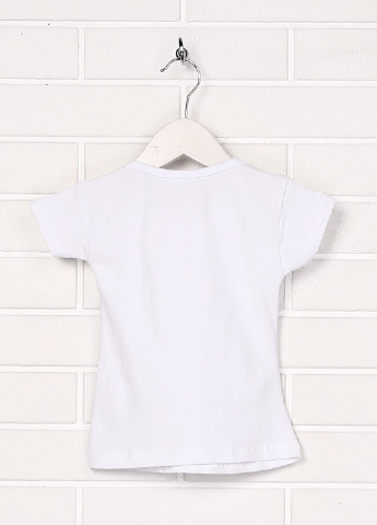 Белая летняя футболка с коротким рукавом OTR Kiwi