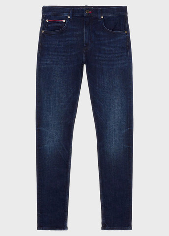 Синие демисезонные скинни джинсы Tommy Hilfiger