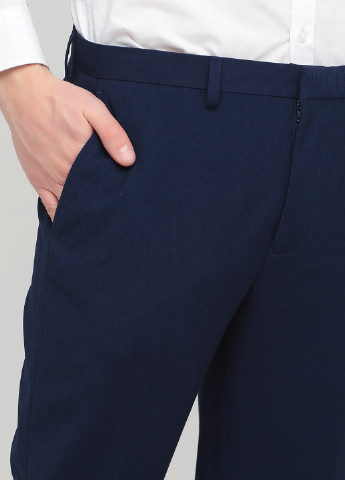 Темно-синие кэжуал демисезонные прямые брюки Burton