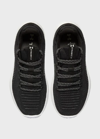 Черные демисезонные кроссовки ua dynamic 2 3028076-002 Under Armour /UA Dynamic 2