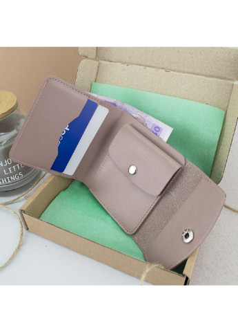 Подарочный набор женский №54 (нюдовый) кошелек + ключница + обложка на паспорт HandyCover (253372259)